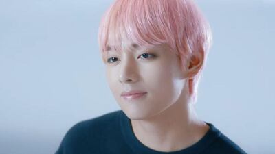 A moment from the music video.