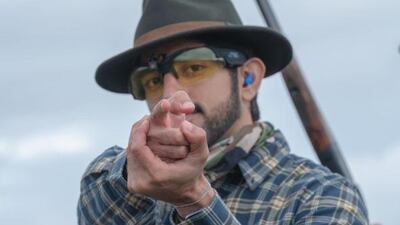 A shot from Sheikh Hamdan's Instagram taken during his holiday to Yorkshire, UK. Courtesy: @faz3