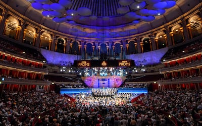 Music lovers pack the Royal Albert Hall in London at the BBC Proms. The classical music festival returns to its full eight-week schedule in July. Photo: BBC Proms