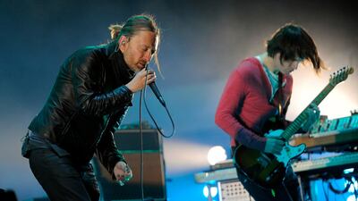 Thom Yorke, left, and Jonny Greenwood of Radiohead have earned the adoration of fans in the way they responded to a hack and ransom demand. AP