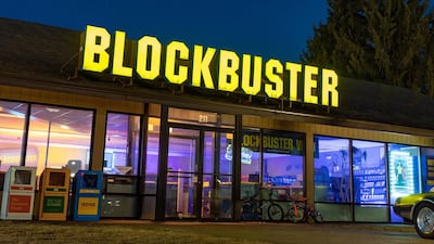 The world's last Blockbuster video store in Oregon is inviting film fans to spend the night for a film-themed sleepover. Courtesy Airbnb