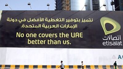 The UAE’s telecoms sector, boasting millions of subscribers, is now one of the most advanced in the Middle East. Jaime Puebla / The National