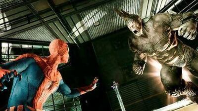 The Amazing Spider-Man game is enjoyable but very simplistic.