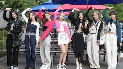 Girl group Billlie enjoyed success with GingaMingaYo (the strange world). Getty Images