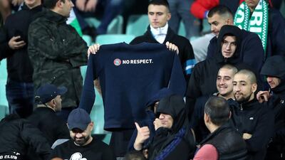 Crowd behaviour became the focal point of during Bulgaria-England match at the Vasil Levski National Stadium. Press Association