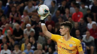 Chelsea's Kepa Arrizabalaga. Reuters