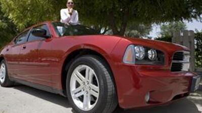 After learning to drive in just eight days in the UAE, Ruth Bradley had her head turned by a Dodge Charger. She was attracted by it's high specification and relatively low price.