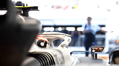 Yuki Tsunoda of Japan and Scuderia AlphaTauri prepares to drive. Getty Images