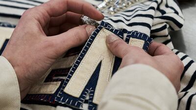 Clothes can be customised with beads and vintage patches