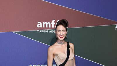 Anna Cleveland attends the Amfar Gala Milano 2019 at Palazzo Mezzanotte on September 21, 2019 in Milan, Italy. Getty Images