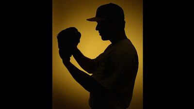 Luke Gregerson of the Oakland Athletics in Phoenix, Arizona. Christian Petersen / Getty Images / AFP
