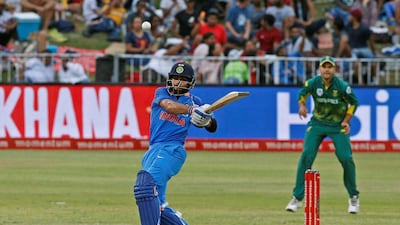 Virat Kohli scored his 33rd one-day international hundred as India won in Durban. Rogan Ward / Reuters