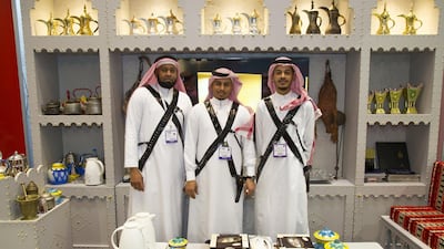 Samaya Investment stand (Saudi Arabia 2030). Rob Greig for The National