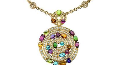 Pendant necklace: price on request, Bulgari. Courtesy Bulgari