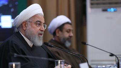 Hassan Rouhani, the Iranian president, may be under pressure at home. AFP