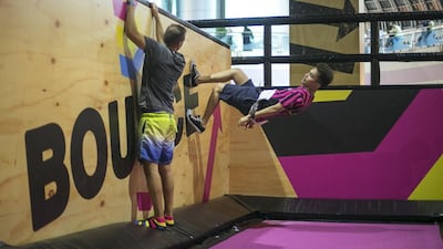 Bounce in Marina Mall, Abu Dhabi. Mona Al Marzooqi / The National