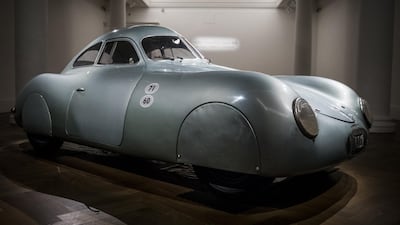 The 1939 Porsche Type 64 Berlin-Rome, No. 3. Getty Images
