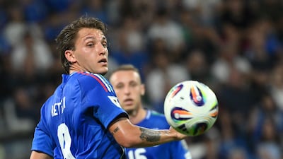 Italy forward Mateo Retegui joined Saudi Pro League club Al Qadsiah from Atalanta. AFP