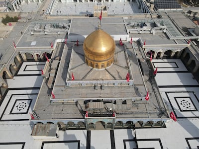 The Sayyeda Zeinab shrine in the south of the Syrian capital Damascus. EPA