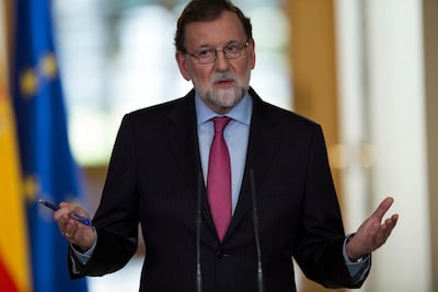 Spain's Prime Minister Mariano said he intends on calling the first session for the new parliament of Spain's restive region of Catalonia on January 17 (AP / Francisco Seco)