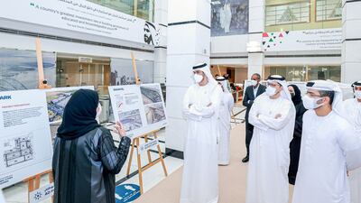 The UAE’s Minister of Industry and Advanced Technology, Dr Sultan Al Jaber (L), has visited the Industrial City of Abu Dhabi (ICAD), a major centre for industrial companies in the region that operates under the umbrella of the Abu Dhabi Ports Group, the largest operator of economic zones in the UAE. Dr Al Jaber heard how IDAC provides investors with promising opportunities for growth and prosperity and is considered one of the most important industrial cities locally, regionally, and even globally. Photos: Ministry of Industry and Advanced Technology