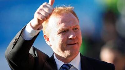 Alex McLeish has been backed by his old manager Sir Alex Ferguson