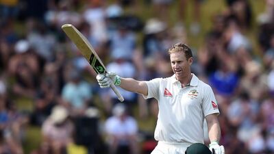 Adam Voges’s double-century yesterday was the second of his Test career. Dave Hunt / EPA