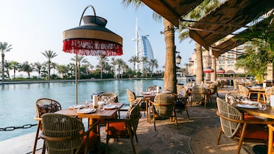 A meal at Mei comes with views of traditional abras and the sleek Burj Al Arab. Photo: Shi Hospitality Group