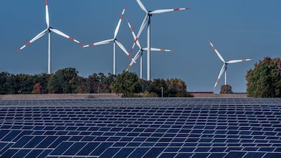 Green hydrogen created from the electrolysis of water using renewable energy has a tiny share of the global energy market, Wood Mackenzie said. AP