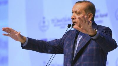 Recep Tayyp Erdogan ordered air strikes by Turkish fighter jets on Iraq's Sinjar region.