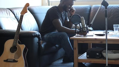 Saudi Arabian R&B star Hamza Hawsawi. Photo by Rayan Bailouni