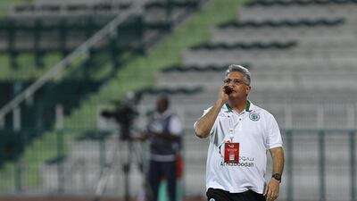 Despite a 1-0 setback at home to Bahrain's Al Muhrraq, coach Marcos Paqueta remains confident in Al Shabab's Gulf Clubs Cup quest. Jeffrey E Biteng / The National