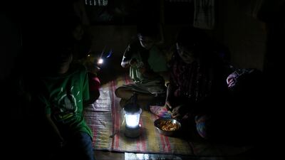 A solar lamp lights up in the municipality of Pantar, Lanao Del Sur, southern Philippines. GIP will gain assets in the country as well as elsewhere in Asia. Romeo Ranoco/Reuters