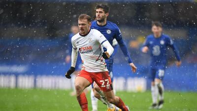 Kiernan Dewsbury-Hall - 7: On loan midfielder from Leicester produced one fine ball into box from free-kick just before break that looked for a second might earn team stunning equaliser. Was still picking out good passes in the last 10 minutes. AFP