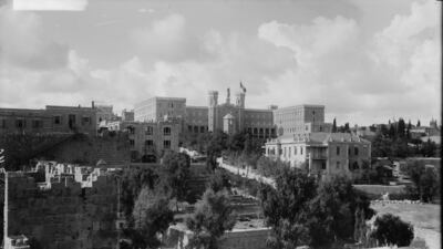 Damascus Gate and environs, approximately 1900 to 1920. Photo: Library of Congress