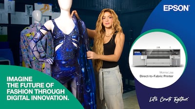 Monna Lisa 13000 Direct-to-Fabric Printer. Epson