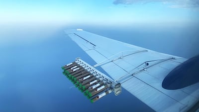 The UAE has been at the forefront of cloud seeding efforts. Photo: Wam