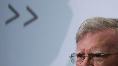 Former National Security Advisor John Bolton has talked of the Twitter account being "suppressed unfairly". Reuters