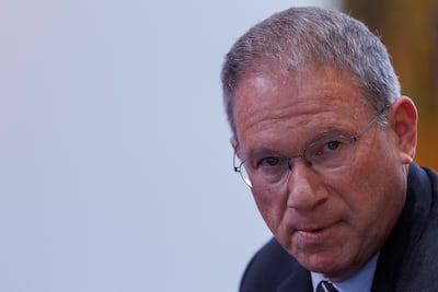 Jeffrey Goldberg, Editor-in-Chief of The Atlantic magazine at the Milken Institute Global Conference in Beverly Hills in 2022. Reuters