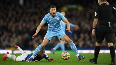 Ruben Dias 7 - Rarely lost a challenge and didn’t give Everton’s forwards much to work with, with Richarlison only getting one notable opportunity. AFP