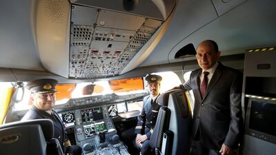 Qatar Airways chief executive Akbar al-Baker says only a man can handle the challenges of his job. Murad Sezer/Reuters