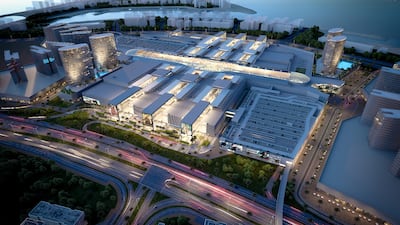 Deira Mall will be the centrepiece of the surrounding Dh5 billion Deira Boulevard. Courtesy Nakheel