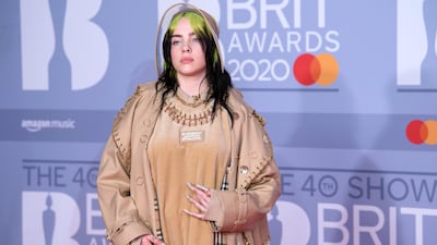 1. Billie Eilish, most searched for in 19 countries: Cape Verde, Mozambique, South Africa, Bhutan, India, Indonesia, Oman, Philippines, Austria, Cyprus, Czech Republic, Greece, Hungary, Netherlands, Portugal, Sweden, Switzerland, Canada, and Brazil. Getty Images