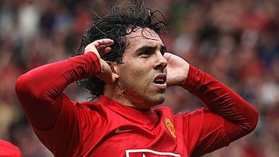 The Argentine made this gesture toward Sir Alex Ferguson as Manchester United fans sung ‘Fergie, sign him up’. A chant ironically later adopted by City fans when he joined them.