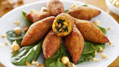 Appetiser: Fish and pumpkin kibbeh; Dh20 from Flooka