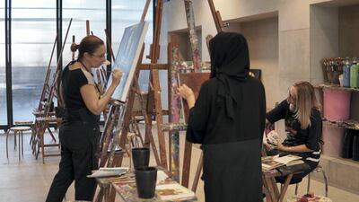 Adult art classes at thejamjar