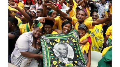 South Africans have reason to celebrate the 100th birthday of their ruling party, the African National Congress. They also, one reader says, have much more work to do. (Siphiwe Sibeko / Reuters)