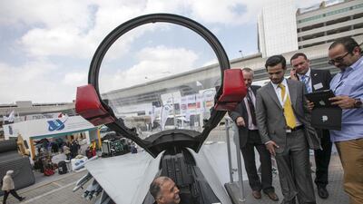 The Eurofighter consortium is keen to reopen talks with the UAE in a new bid to sell its Typhoon fighter jets. Silvia Razgova / The National