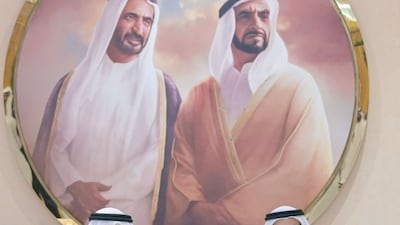 Sheikh Mohammed and Sheikh Hamdan