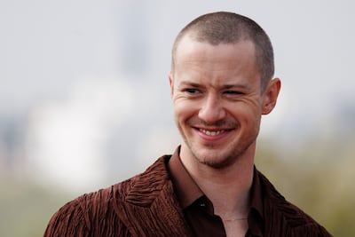 English actor Joseph Quinn starred in the film A Quiet Place: Day One. EPA